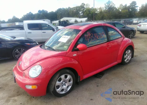 2002 Volkswagen New Beetle Glx from USA, damaged, VIN 3VWDD21C12M423922